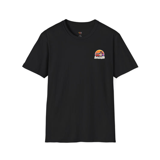 T‑shirt Summer Van – coucher de soleil, vibes été & streetwear unisexe