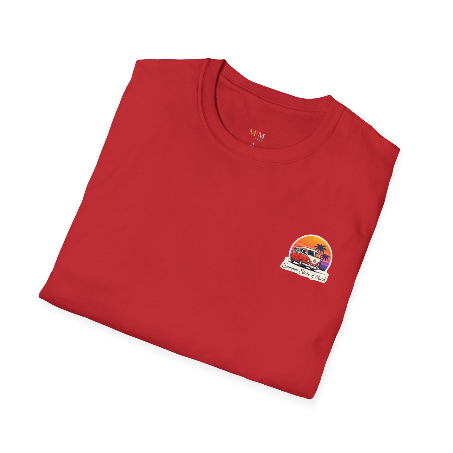 T‑shirt Summer Van – coucher de soleil, vibes été & streetwear unisexe