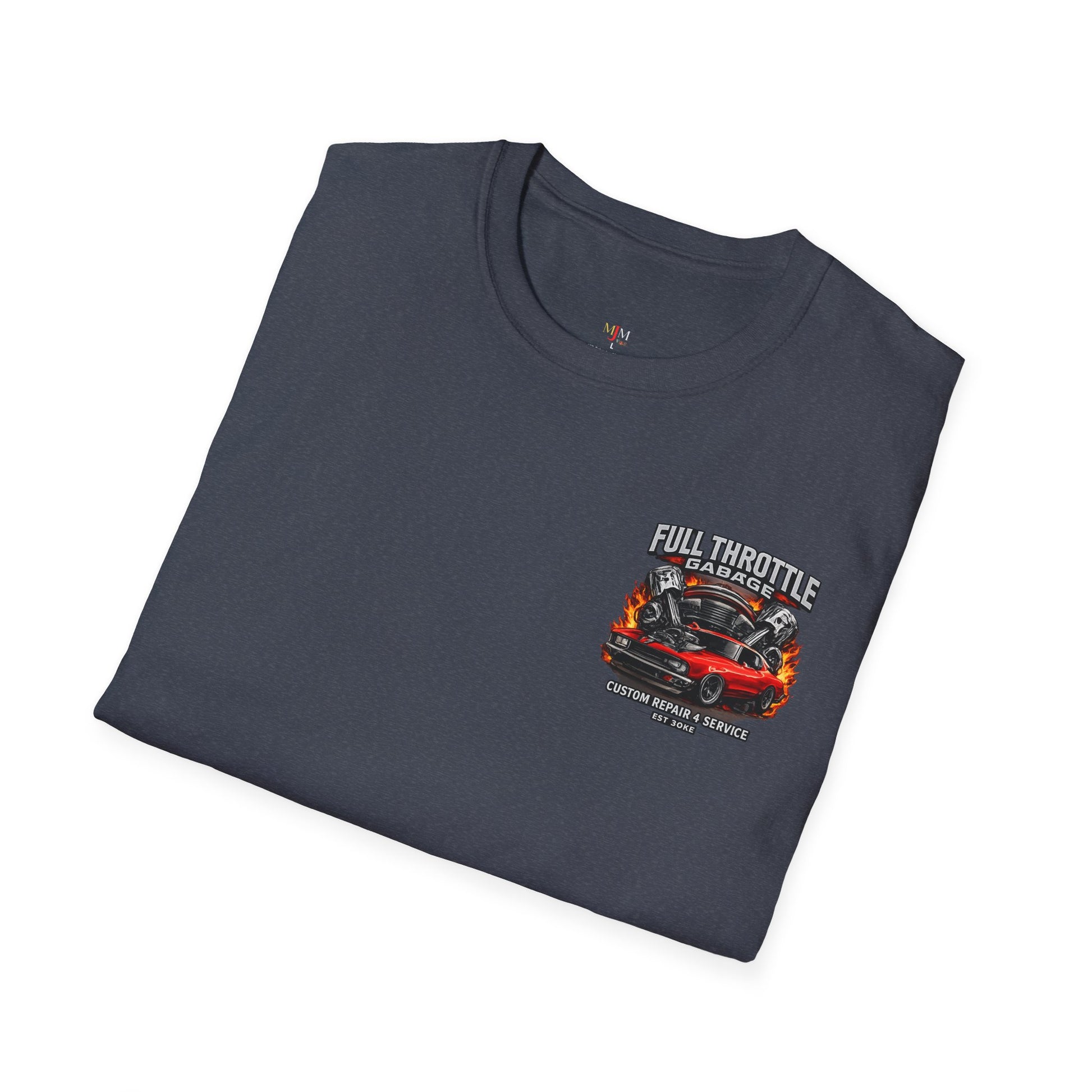 T-shirt gris plier 