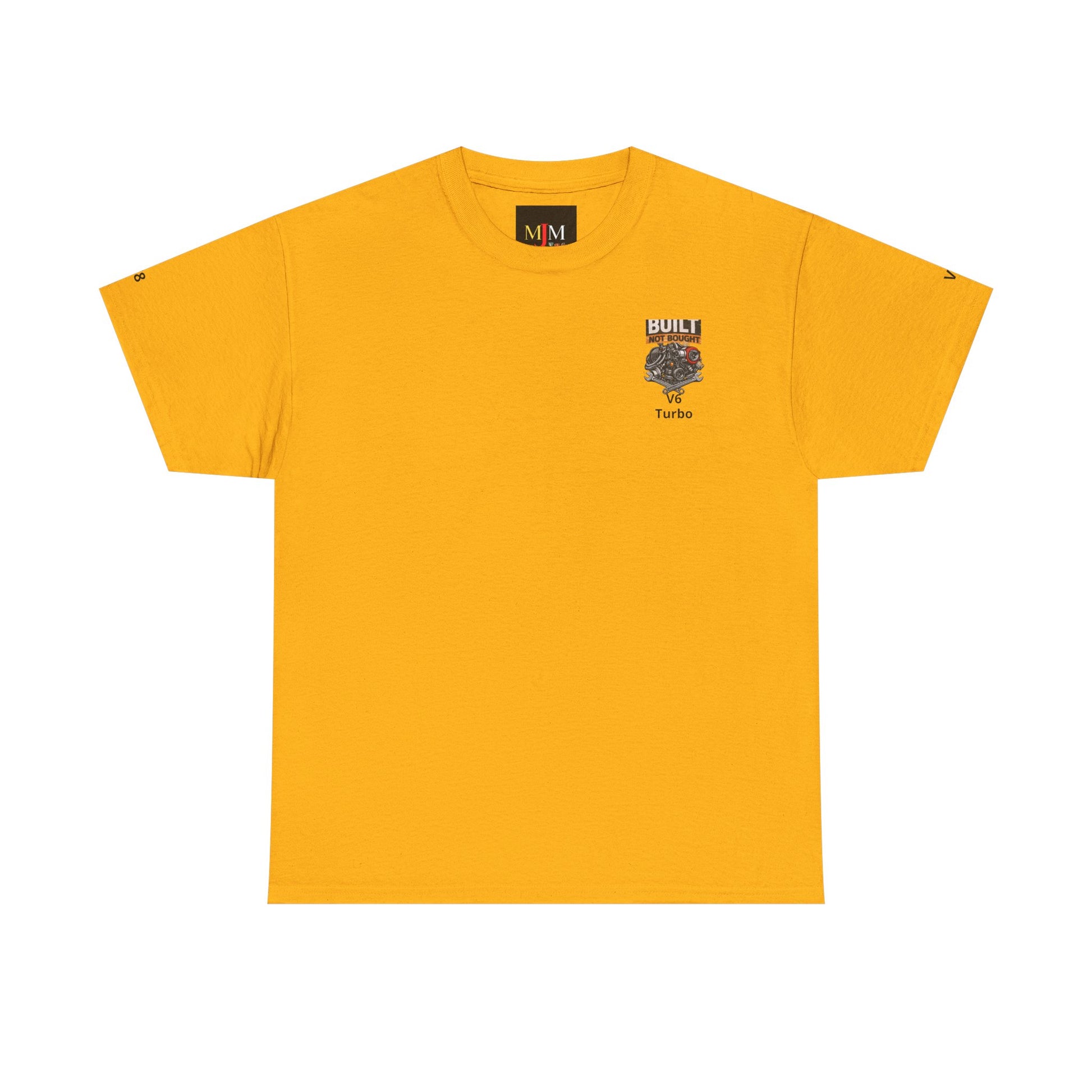 t-shirt jaune de fasse 