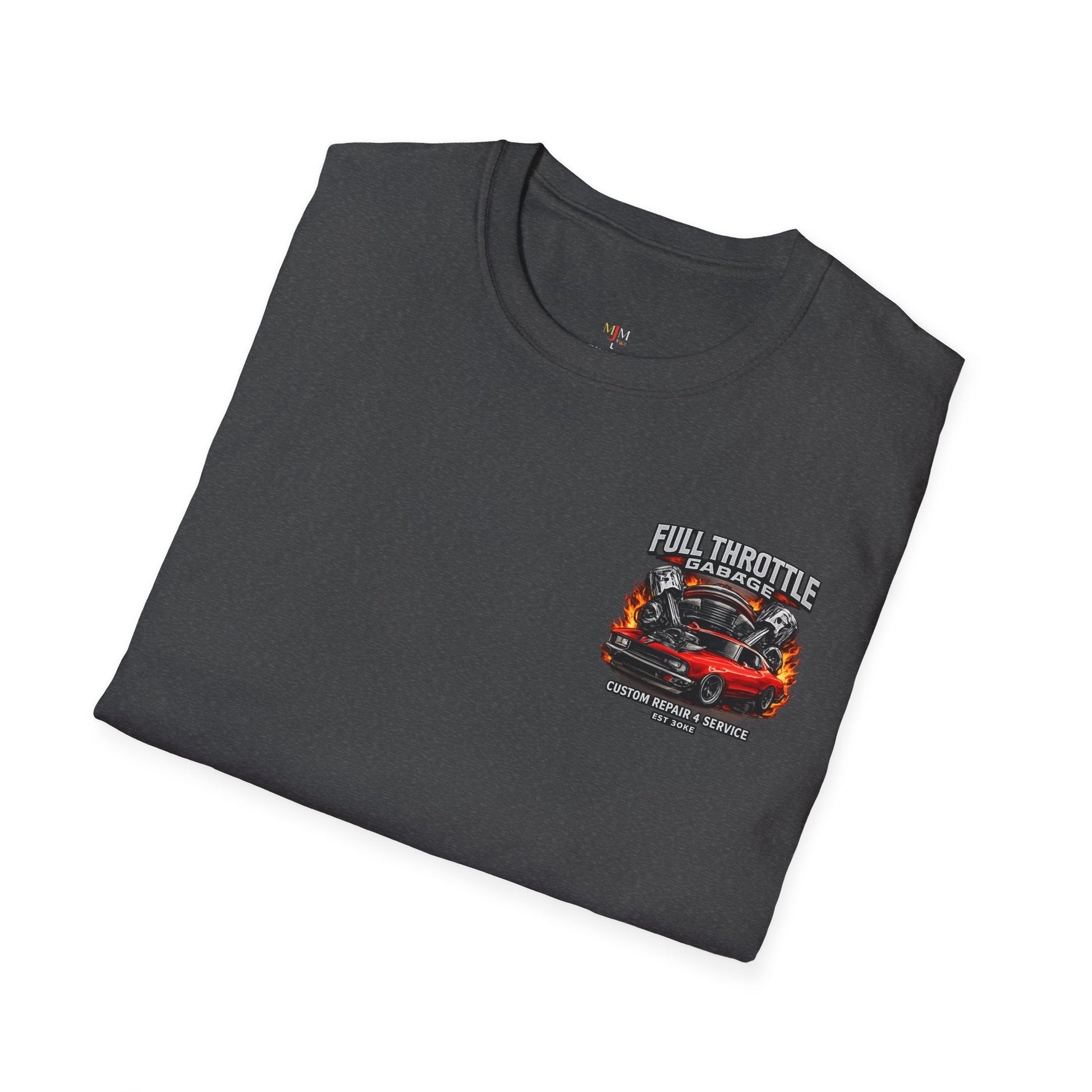 T-shirt gris plier