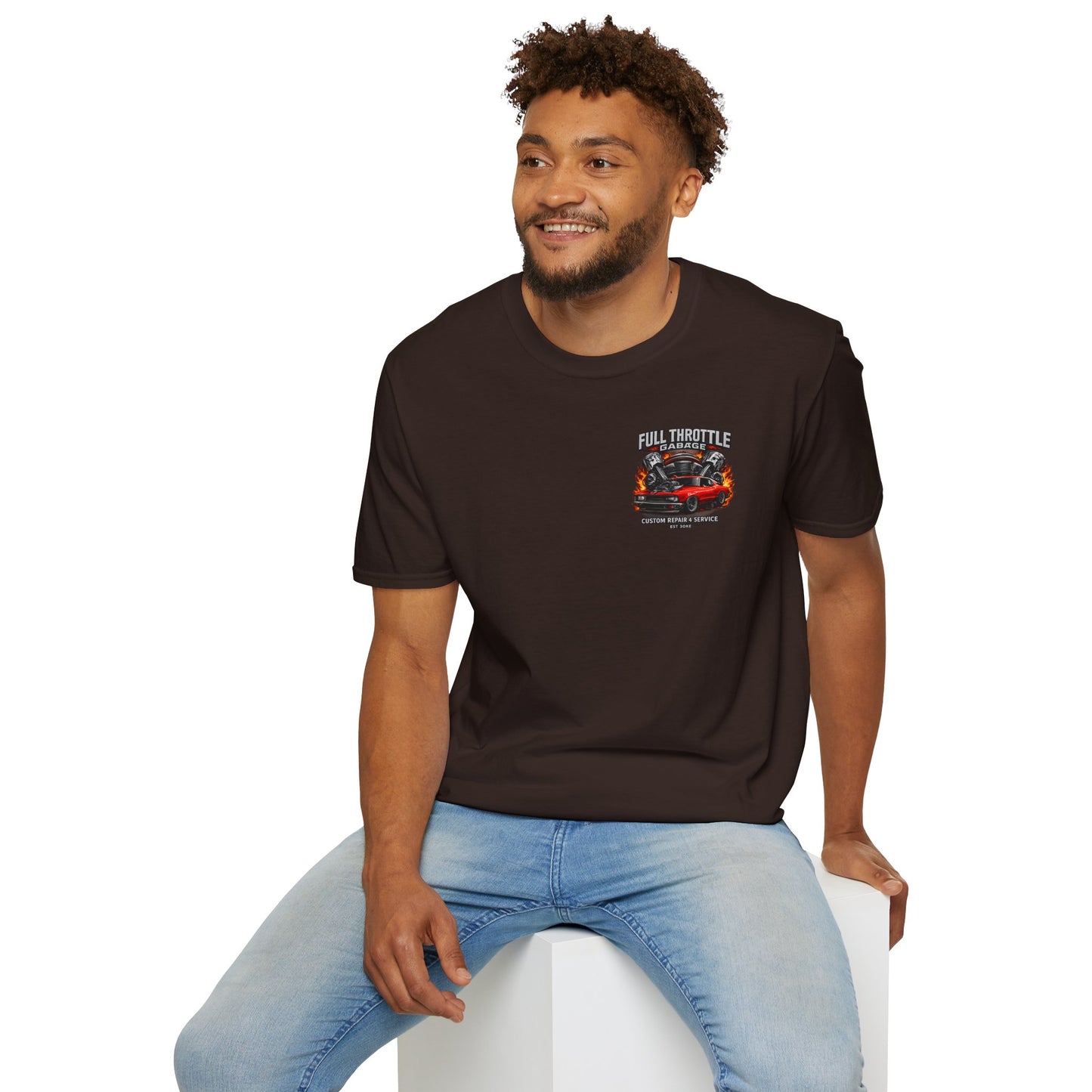 T-shirt marron porter 