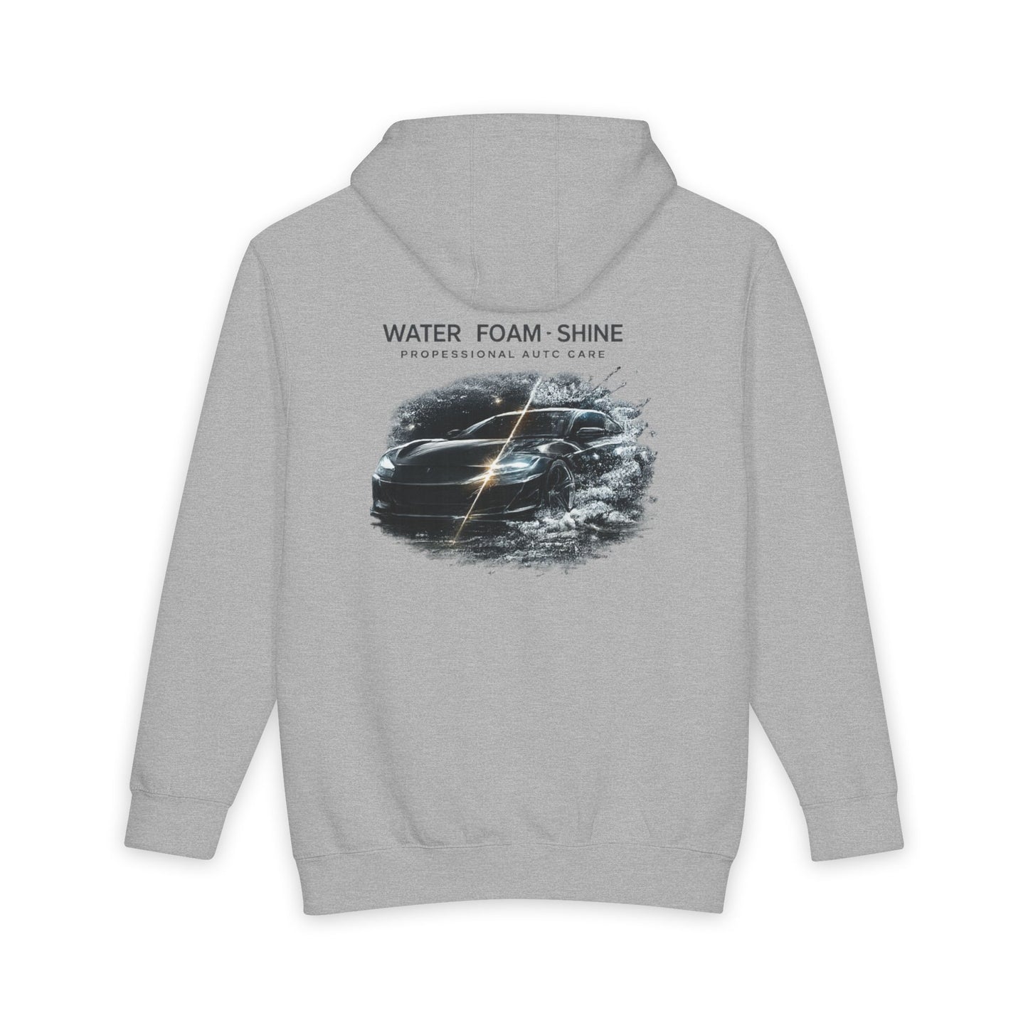 pull gris clair de dos 