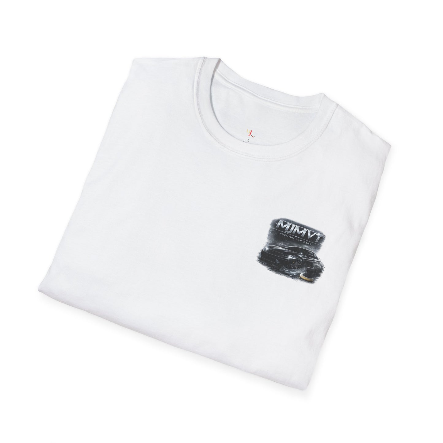 t-shirt blanc plier