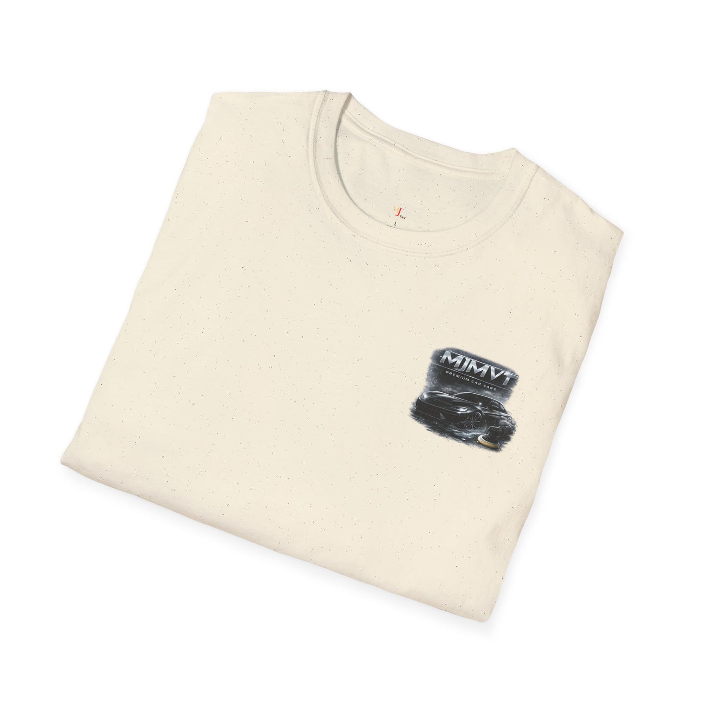 T-shirt beige plier 