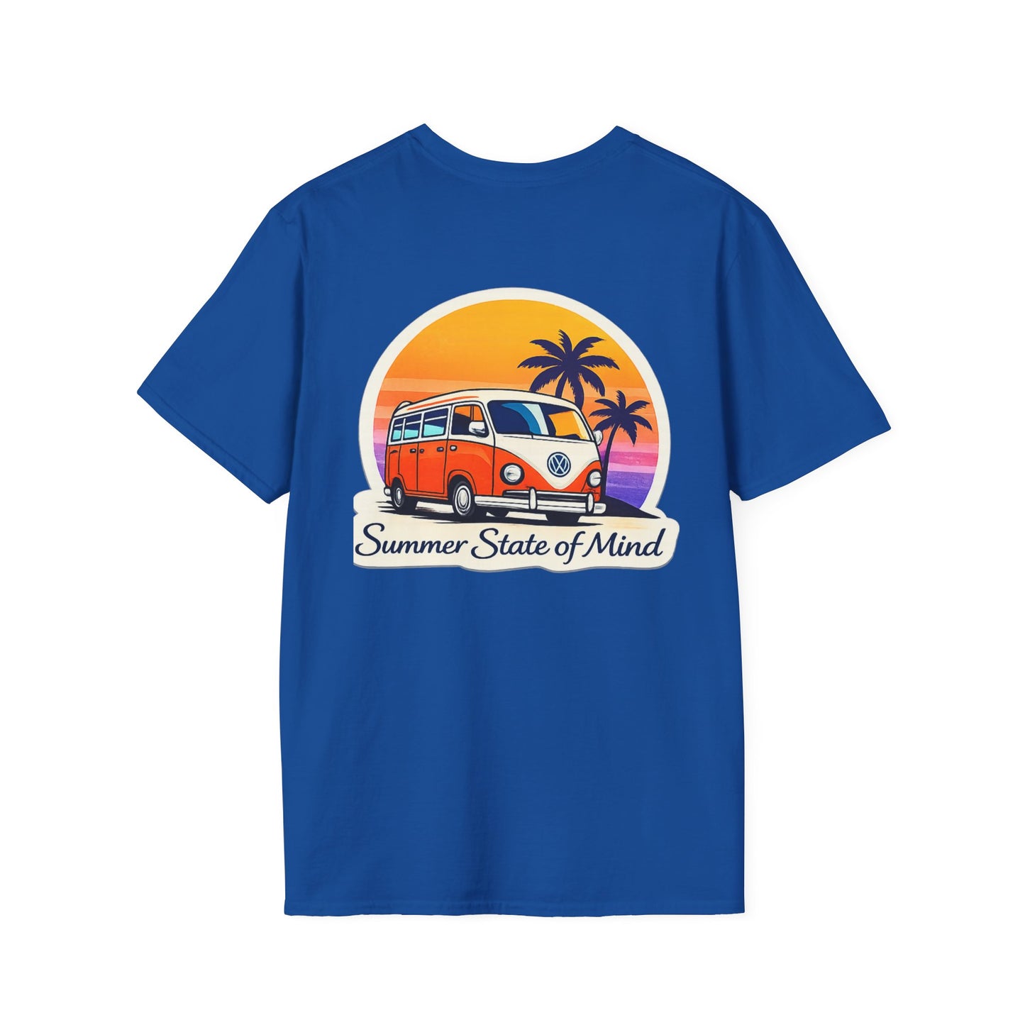 T‑shirt Summer Van – coucher de soleil, vibes été & streetwear unisexe