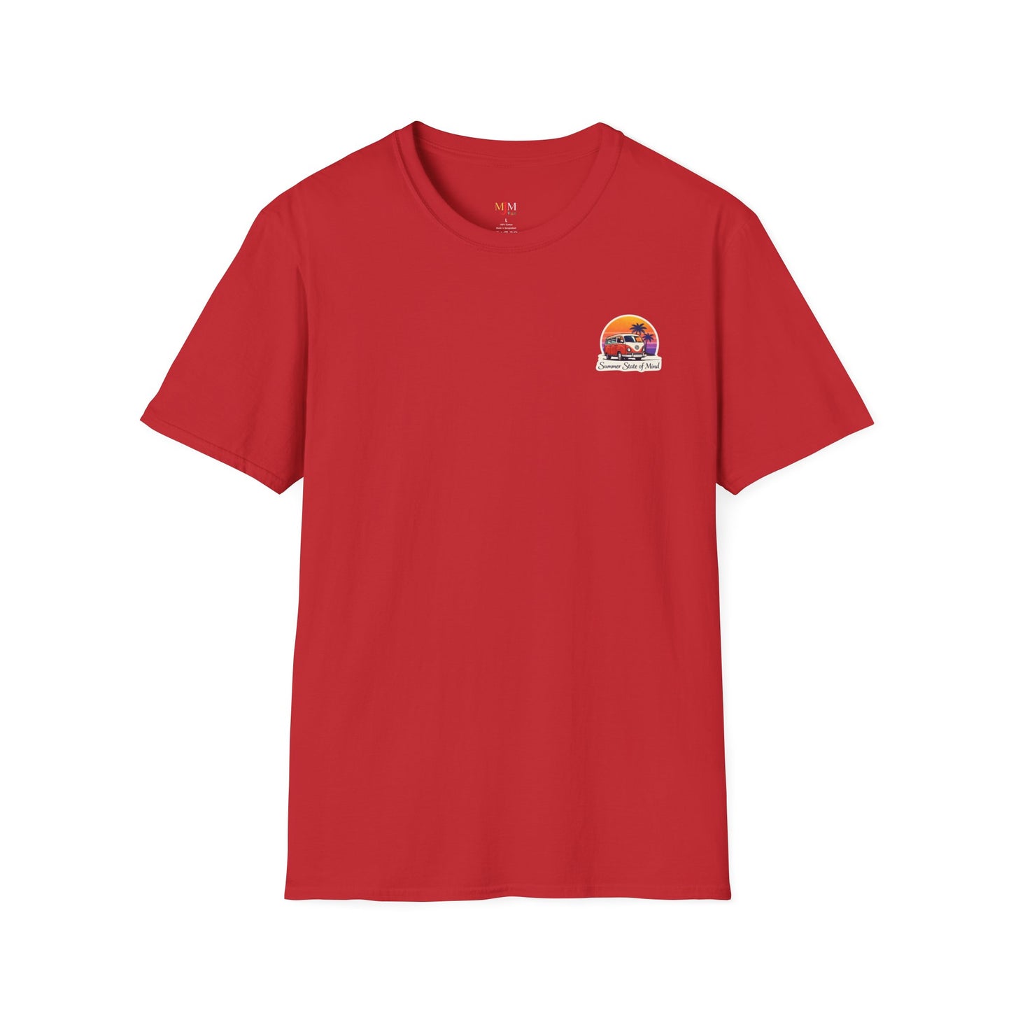 T‑shirt Summer Van – coucher de soleil, vibes été & streetwear unisexe