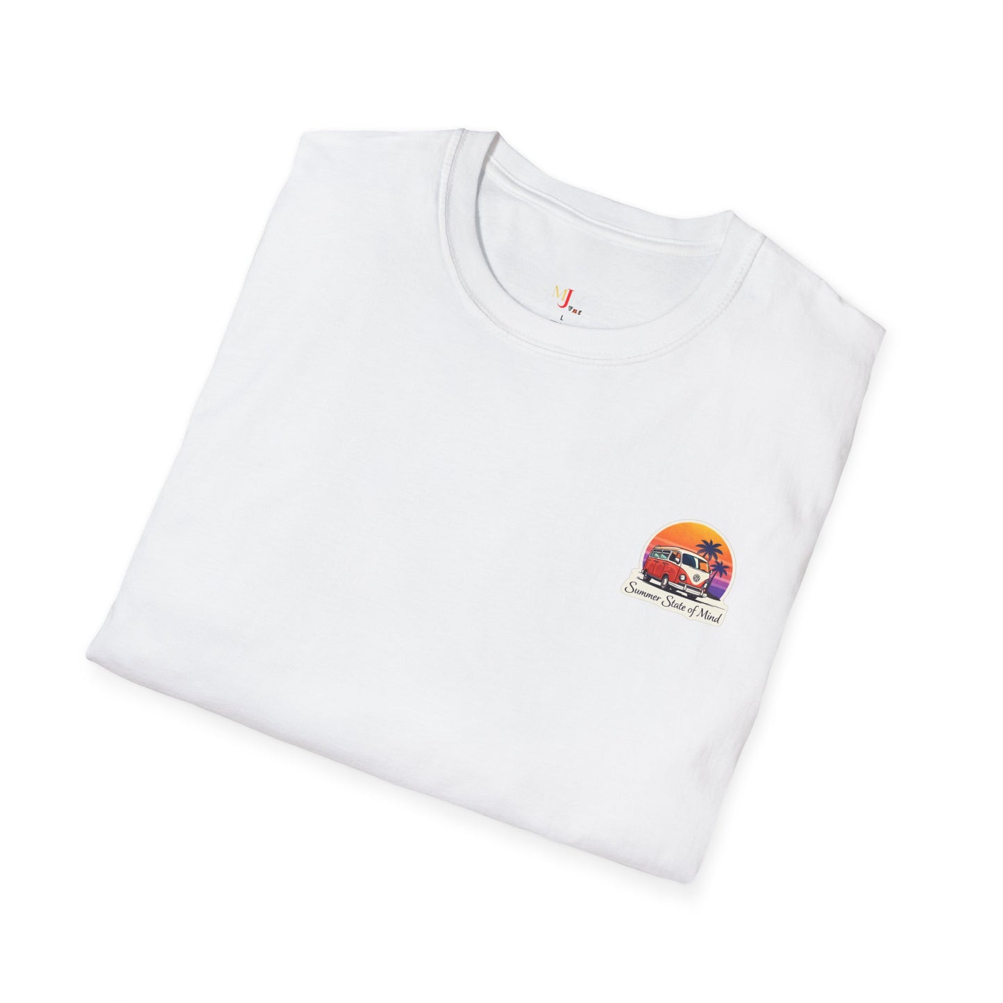 T‑shirt Summer Van – coucher de soleil, vibes été & streetwear unisexe