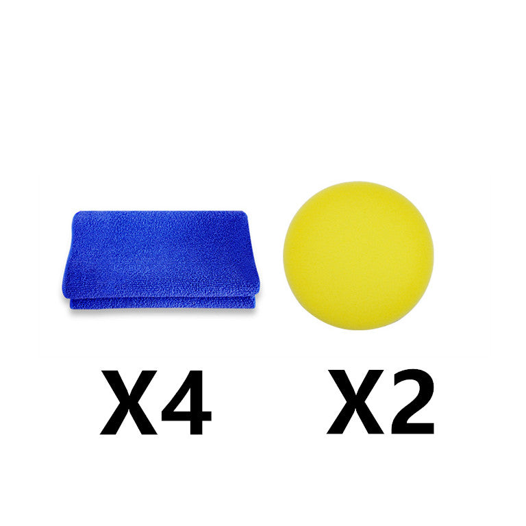 4 microfibre et 2 éponge