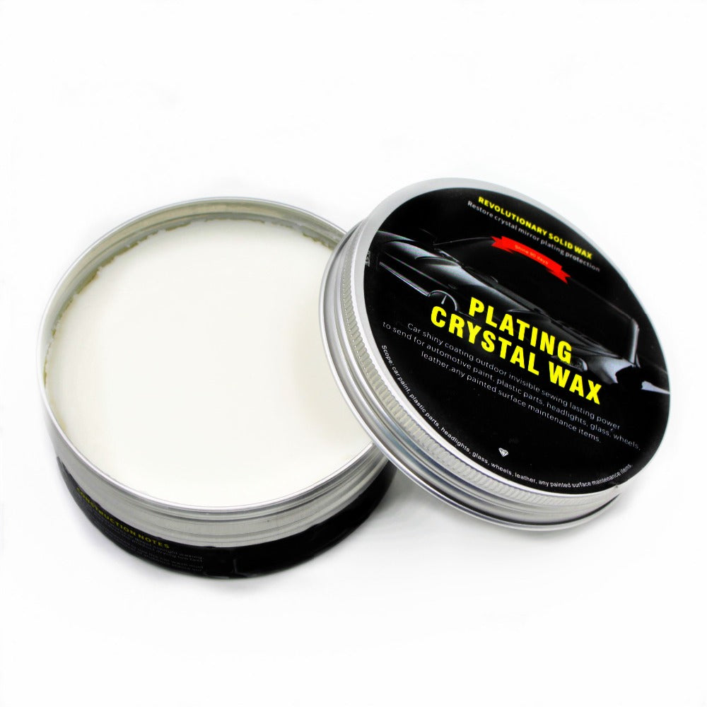 pot de wax blanc ouvert 