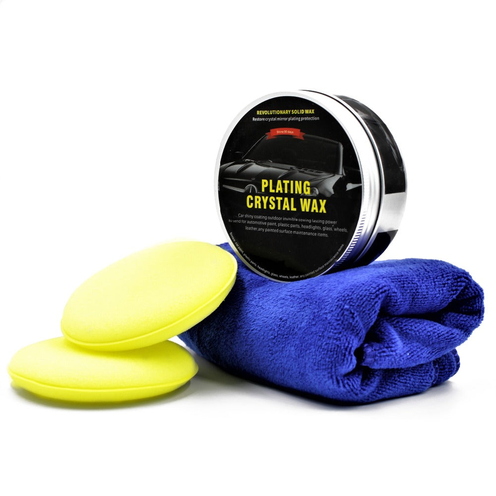 image wax avec microfibre et éponge